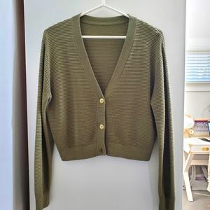 Wilfred Light cropped cardigan